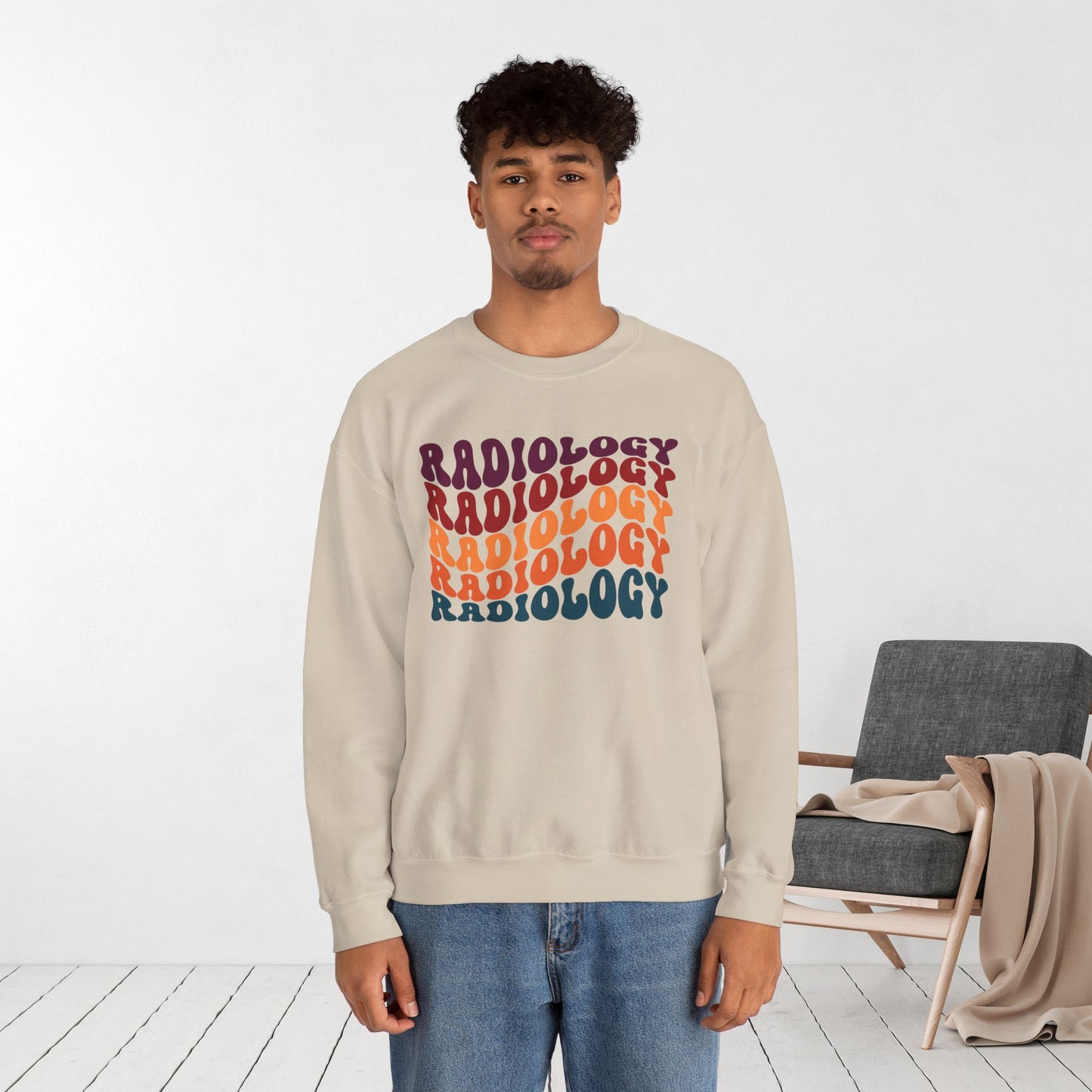 Groovy Radiology Sweatshirt for RAD Technician