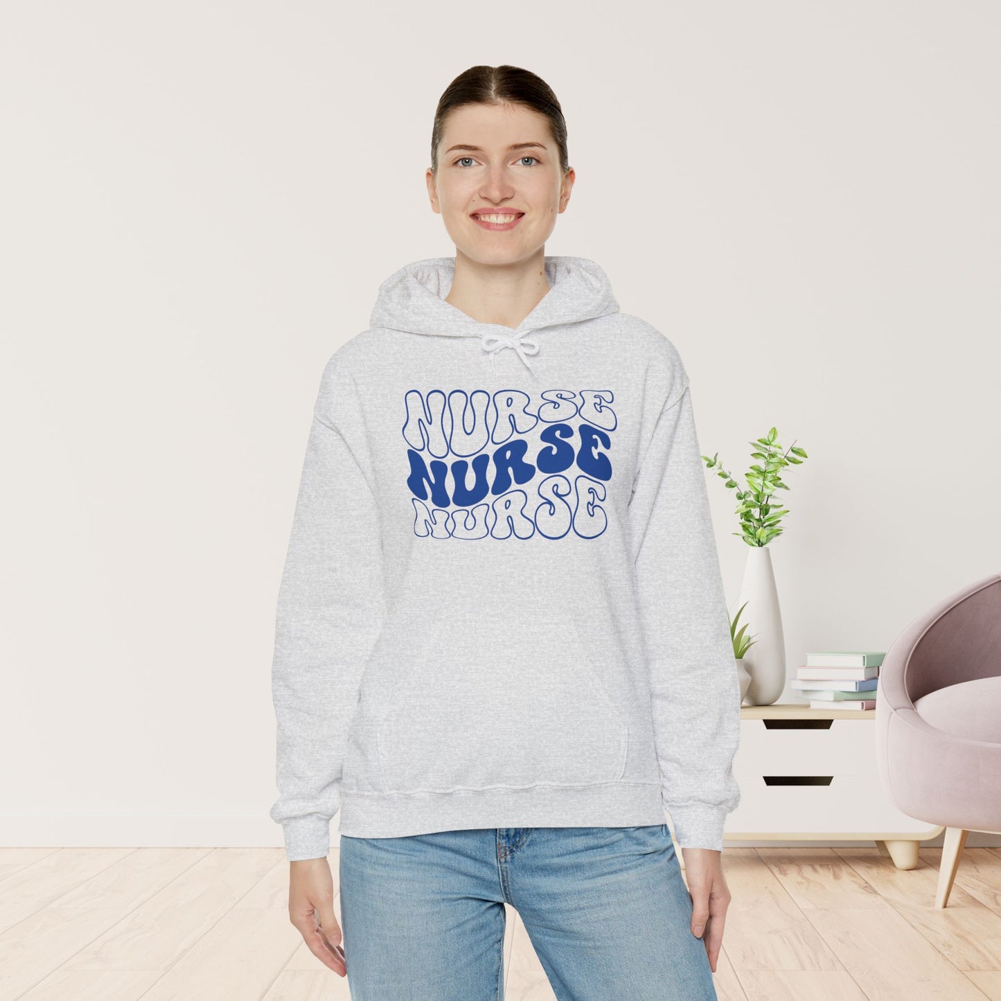 Groovy Nurse Hoodie - Registered Nurse Hoodie